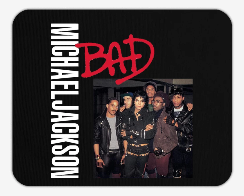 Mousepad Bad Michael Jackson