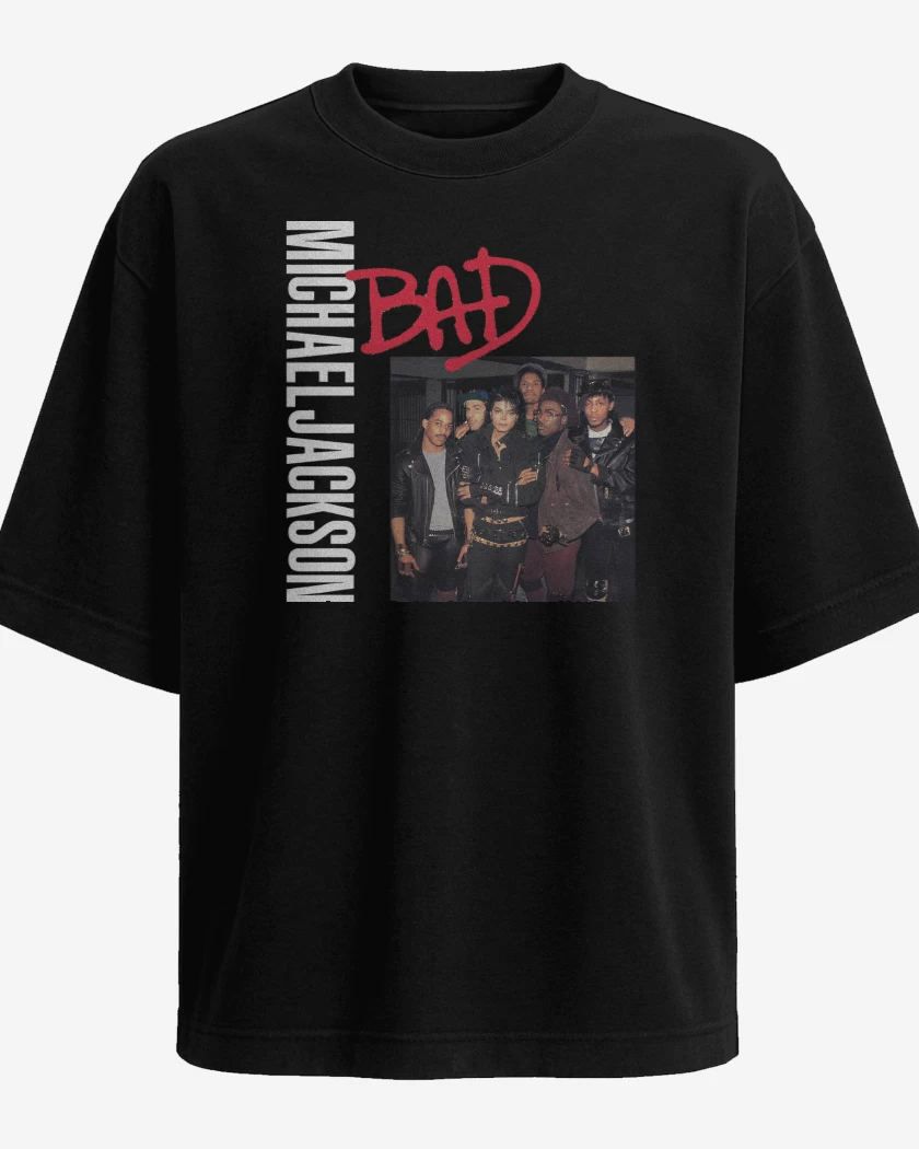 Polera Oversize Bad Michael Jackson