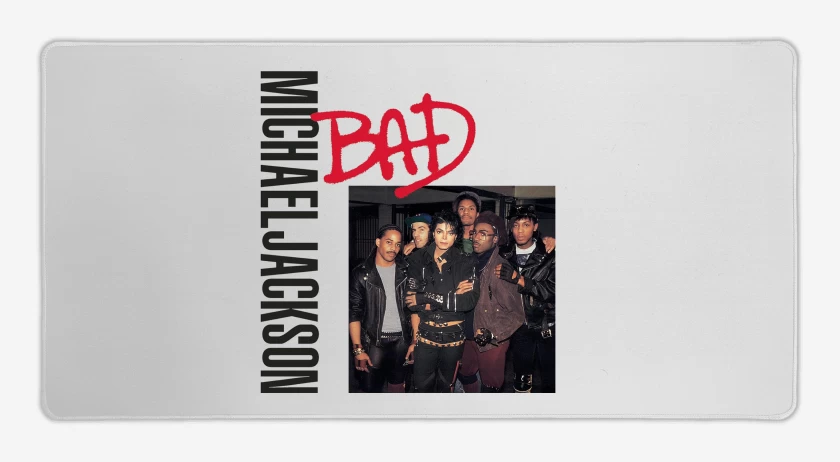 Mouse pad Gamer Bad Michael Jackson N