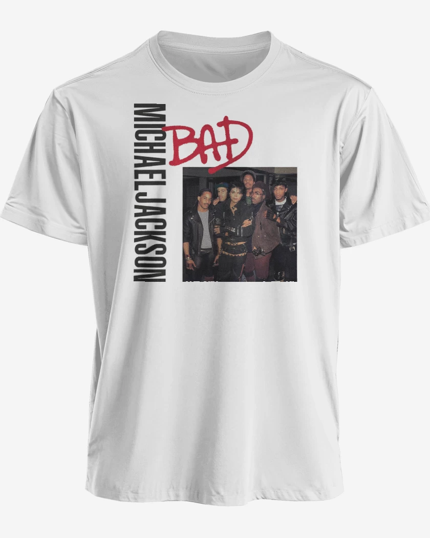 Polera Bad Michael Jackson N