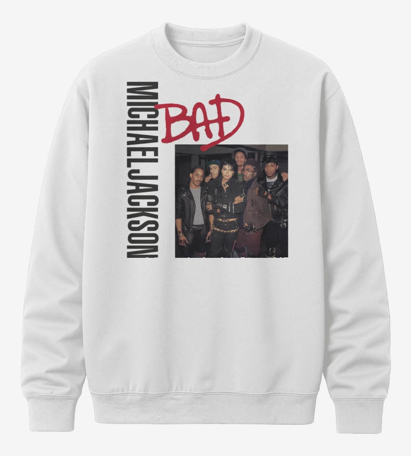 Poleron polo Bad Michael Jackson N