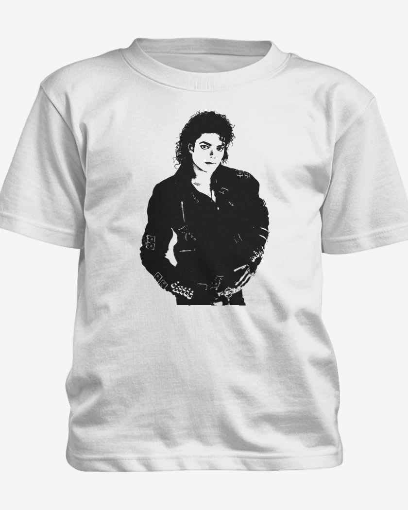 Polera de niño Blanco de MJ BAD