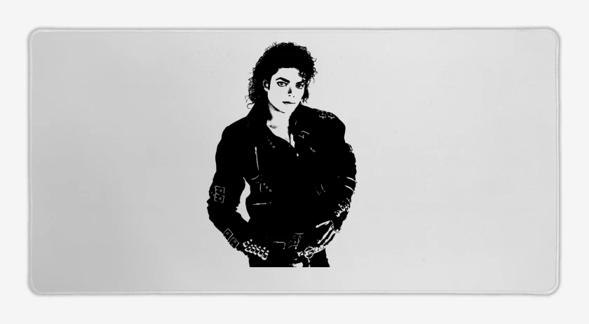 Mouse pad Gamer Blanco de MJ BAD