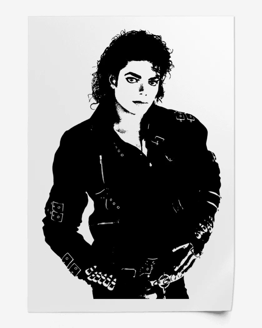 Print MJ BAD