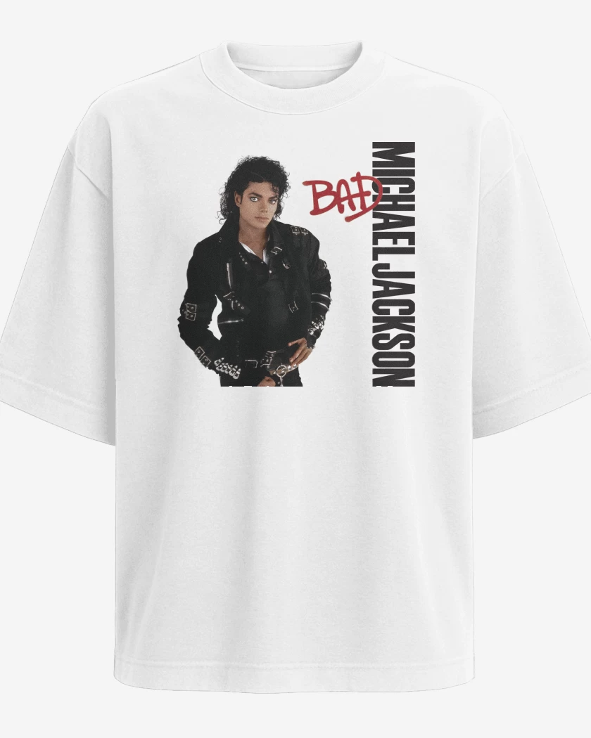 Polera Oversize Michael Jackson Bad