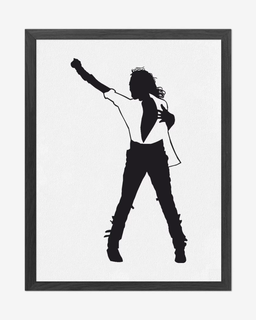 Cuadro decorativo Michael Jackson Grito