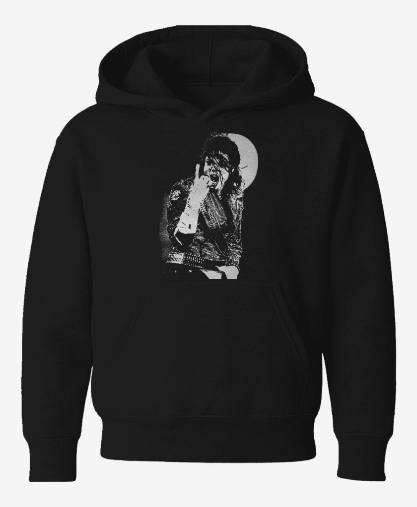 Poleron de niño Negro de Michael Jackson Moon