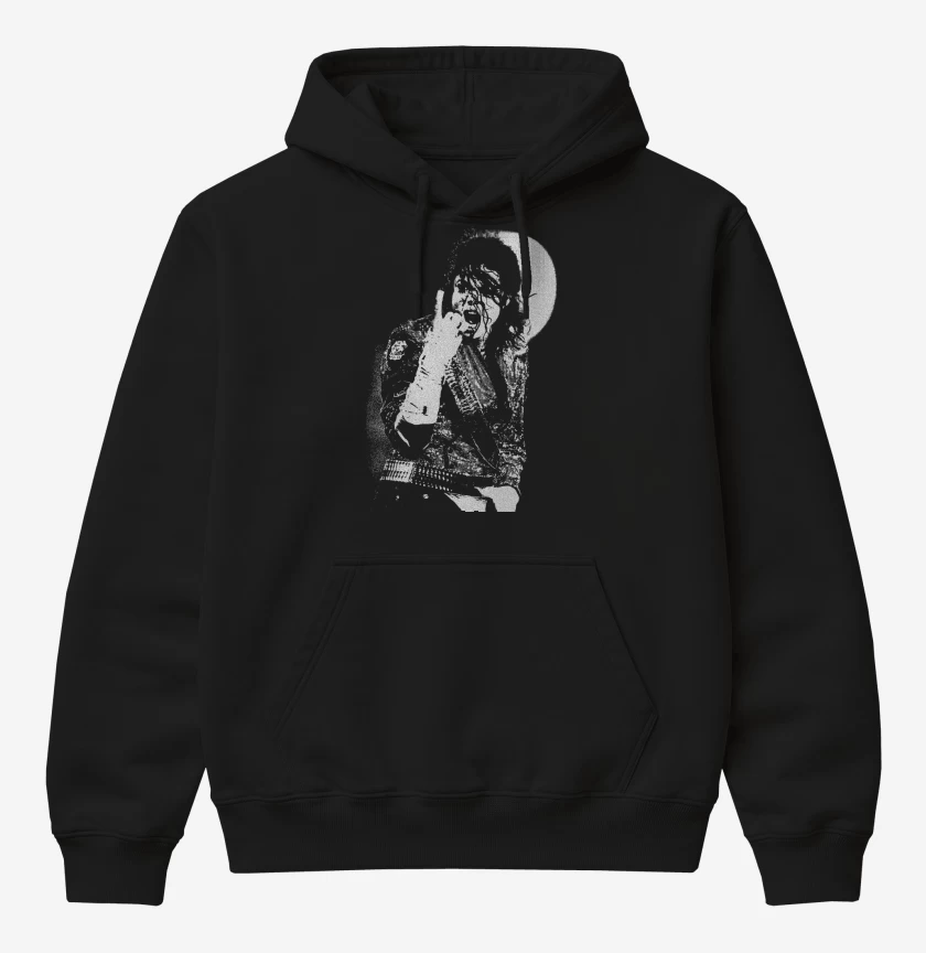 Poleron Canguro básico Negro de Michael Jackson Moon