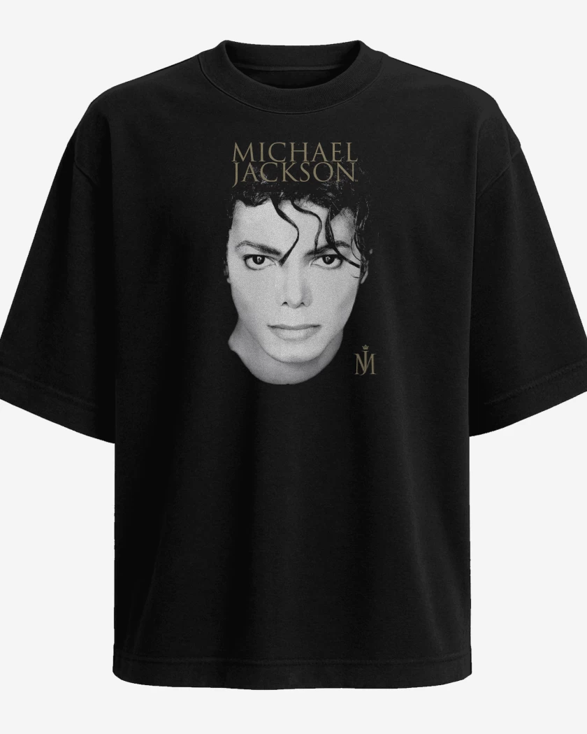 Polera Oversize Michael Jackson Face 