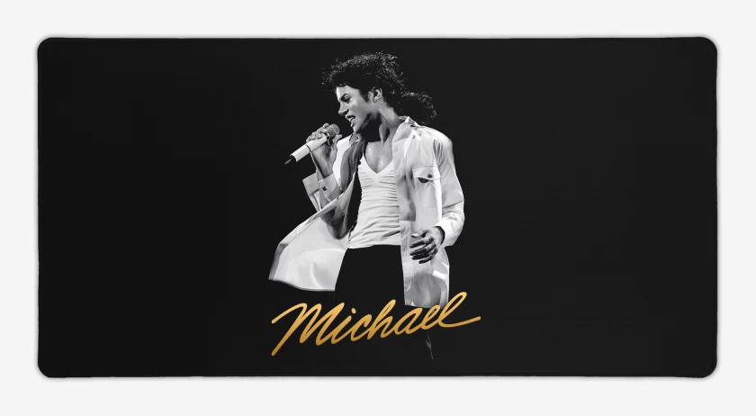 Mouse pad Gamer Negro de Michael MJ