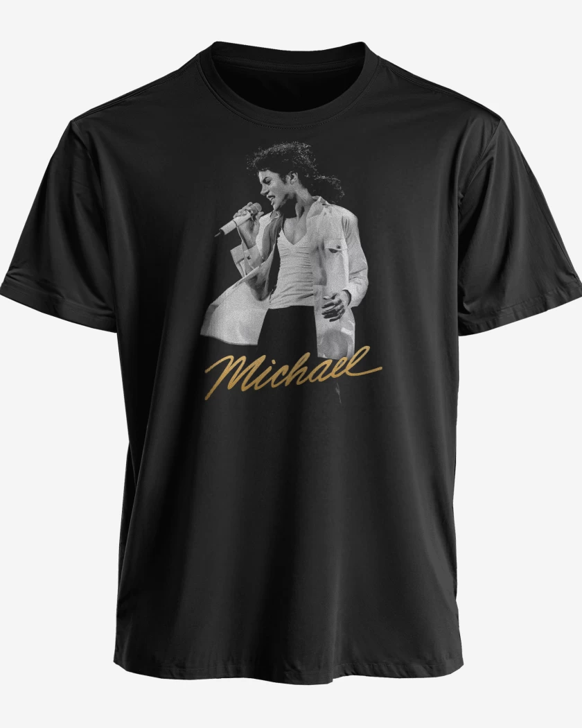 Polera premium Negro de Michael MJ