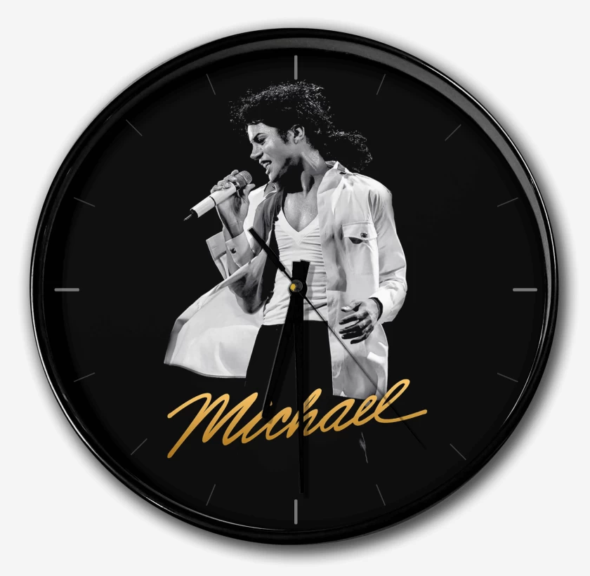 Reloj Negro de Michael MJ