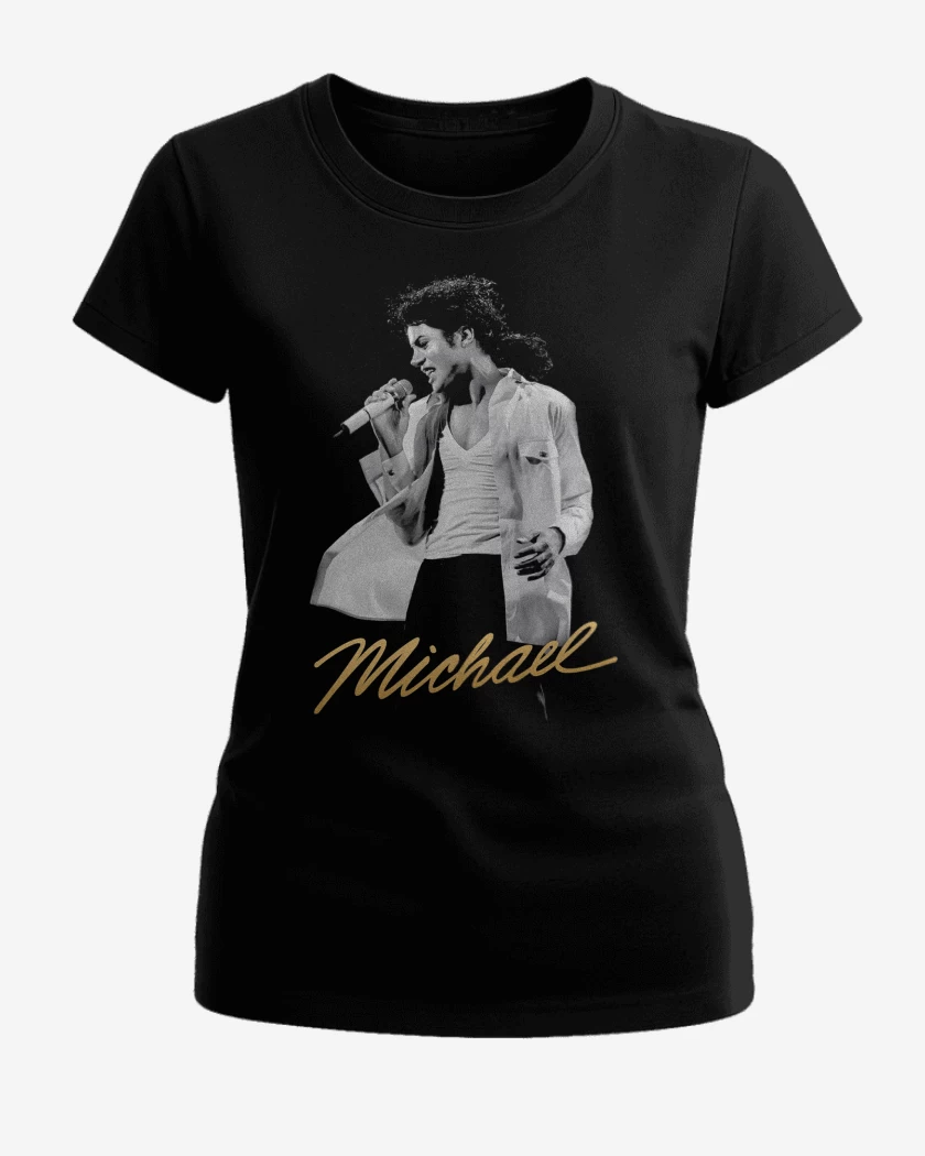 Polera de Mujer Negro de Michael MJ