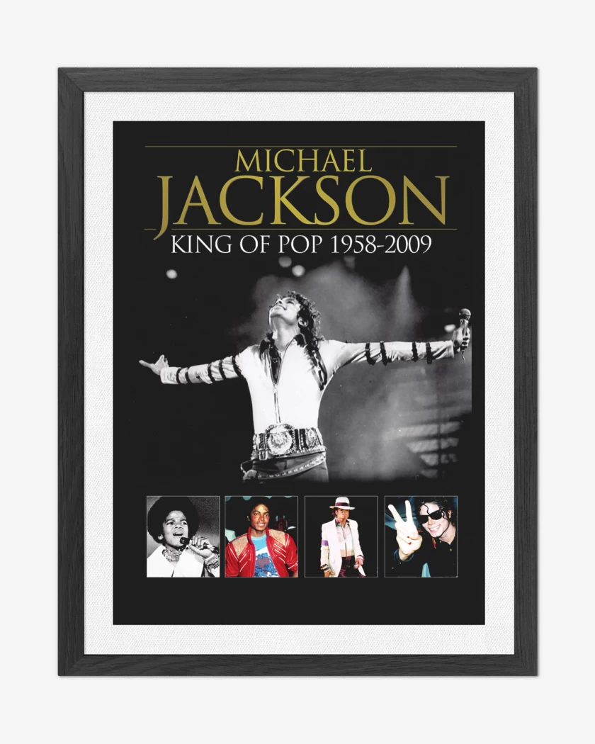 Cuadro decorativo Michael Jackson King Of Pop 