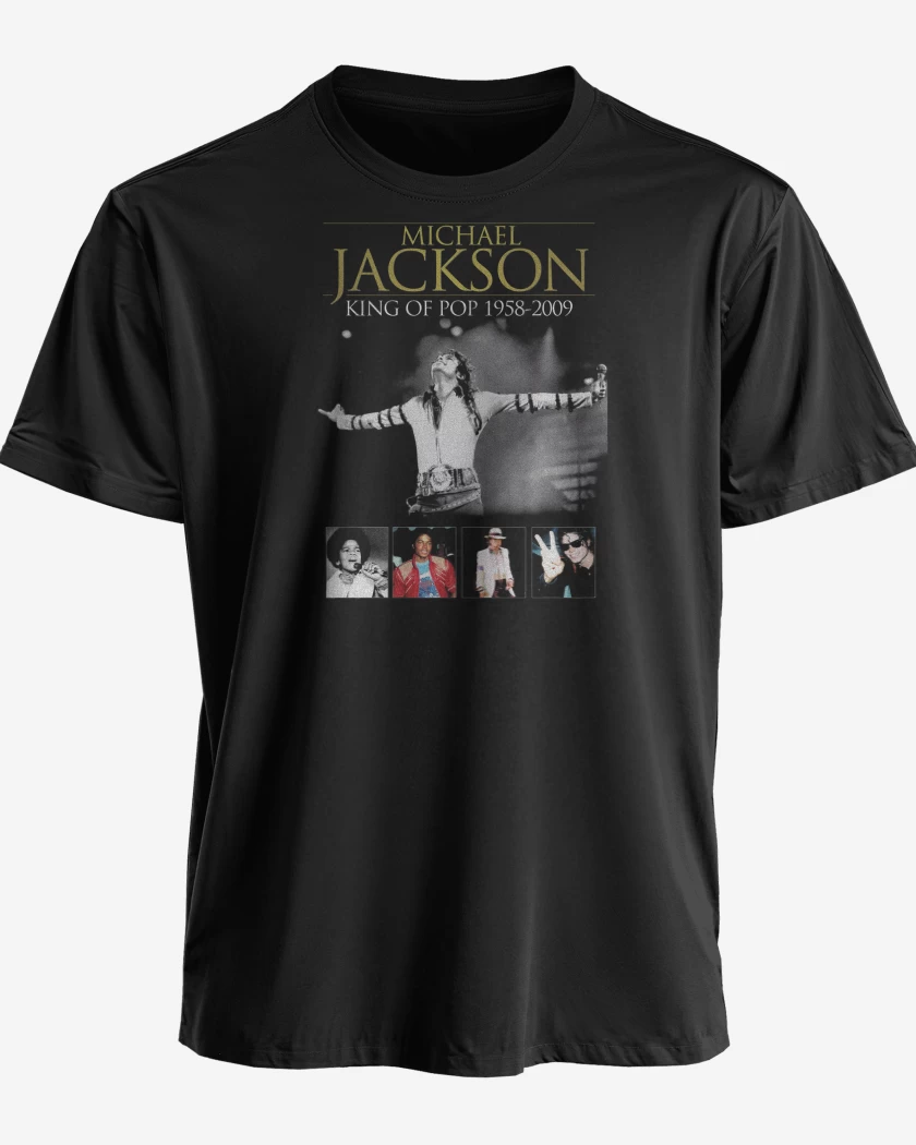 Polera premium Michael Jackson King Of Pop 