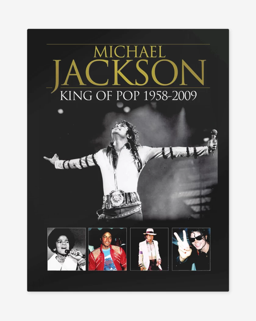Print metalico Michael Jackson King Of Pop 