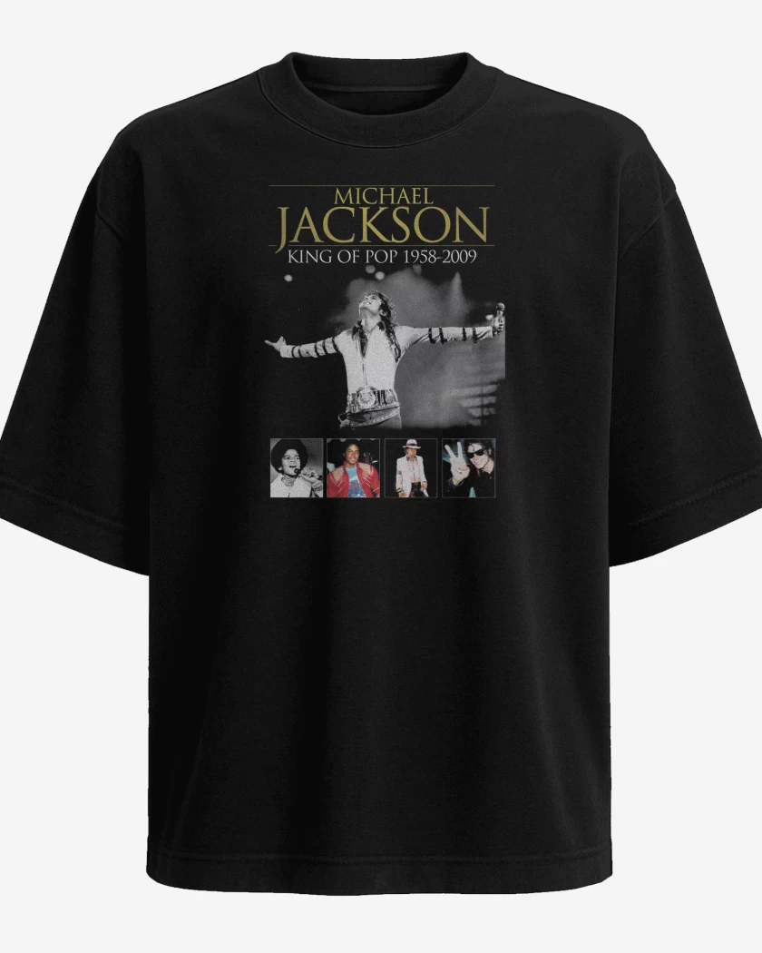 Polera Oversize Michael Jackson King Of Pop 