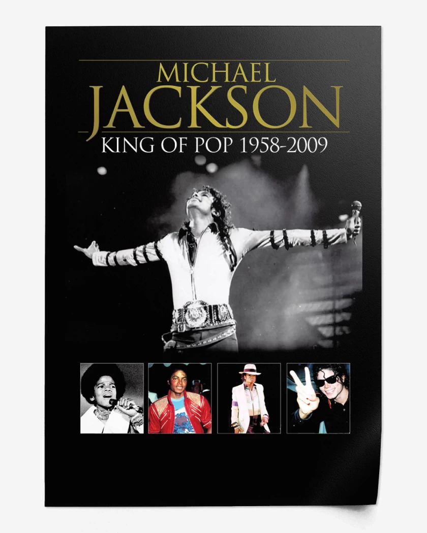 Print Michael Jackson King Of Pop 