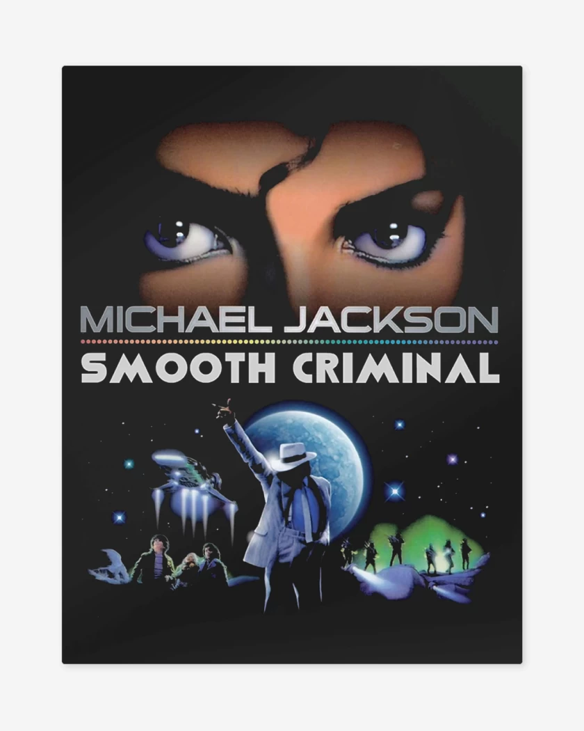 Print metalico Michael Jackson Smooth Criminal 