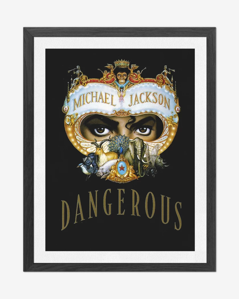 Cuadro decorativo Michael Jackson Danguerous 