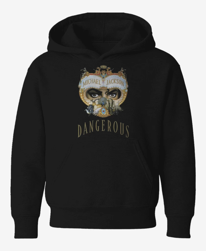 Poleron de niño Negro de Michael Jackson Danguerous 