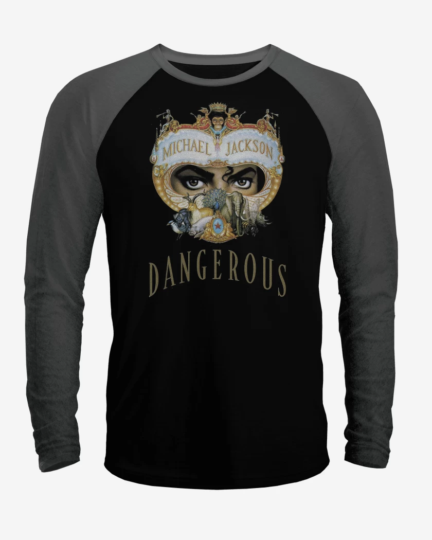 Polera Raglan Michael Jackson Danguerous 