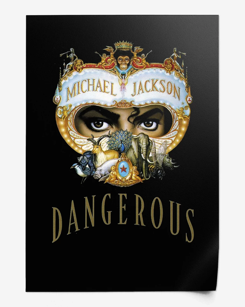 Print Michael Jackson Danguerous 