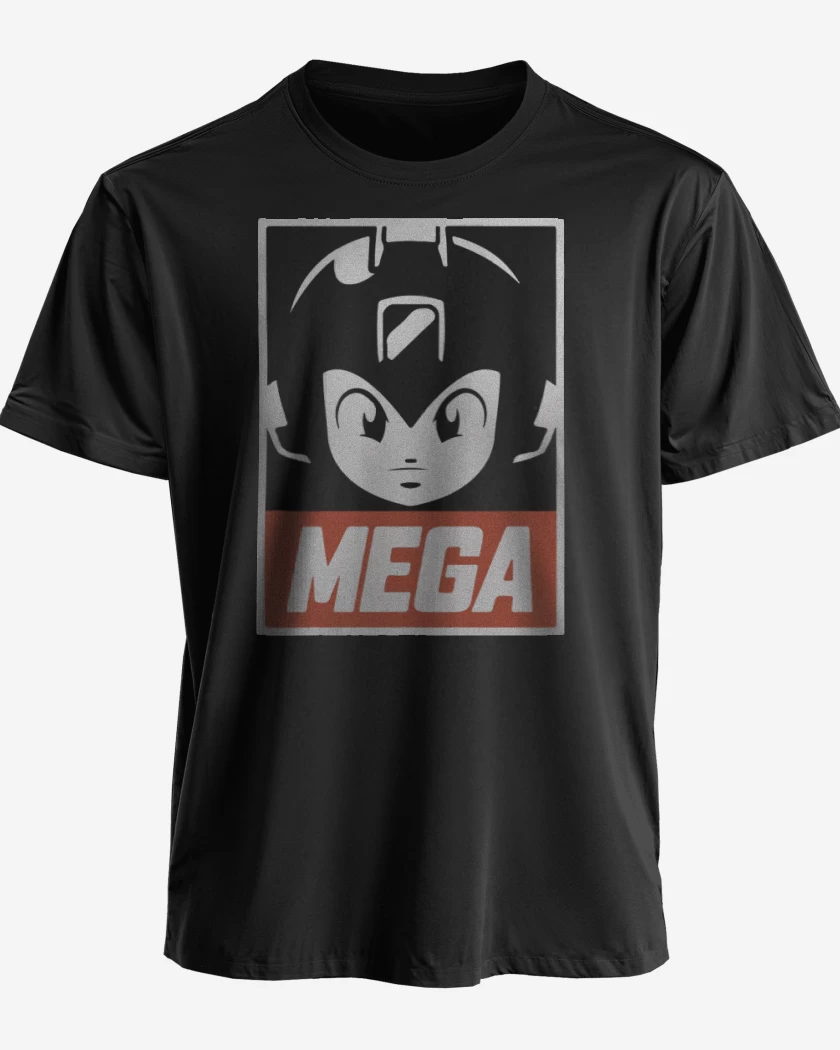 Polera Negro de Mega