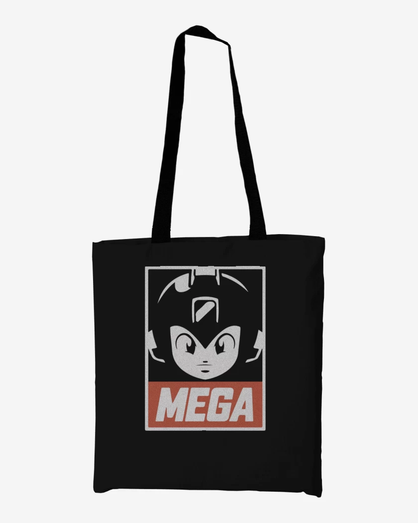 Totebag Negro de Mega