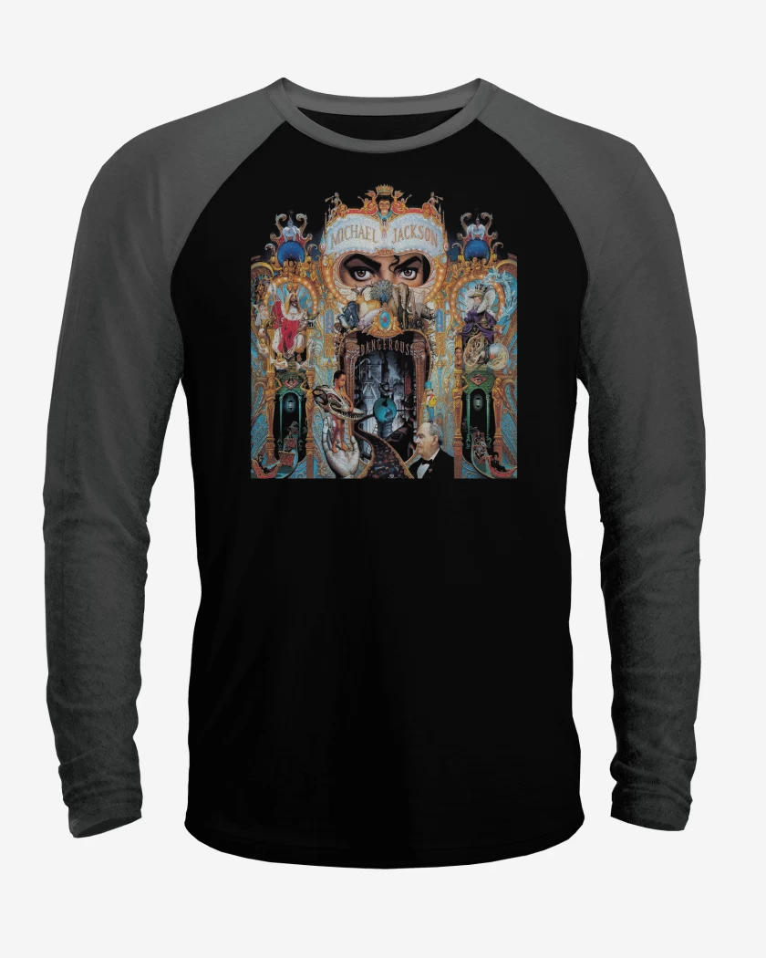 Polera Raglan Michael Jackson Dangerous I