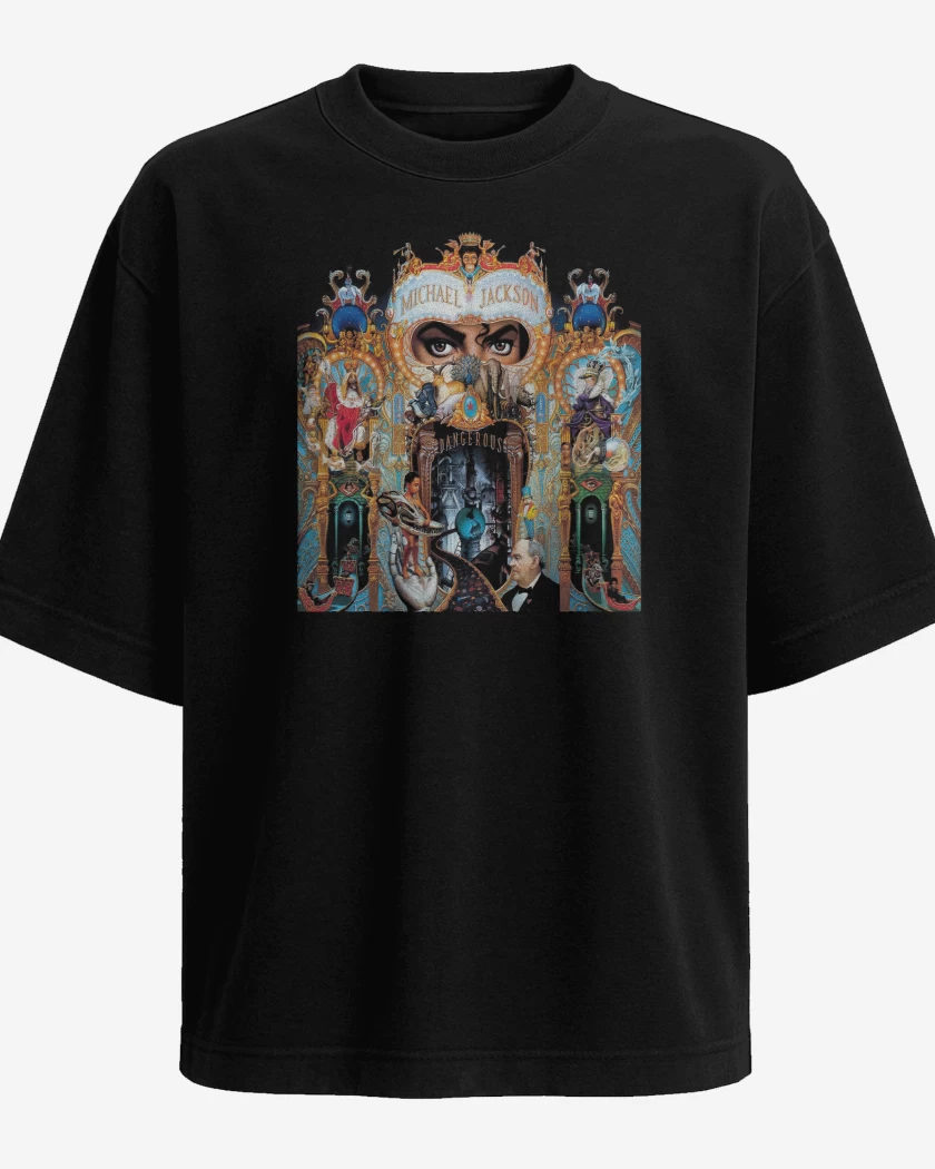 Polera Oversize Michael Jackson Dangerous I