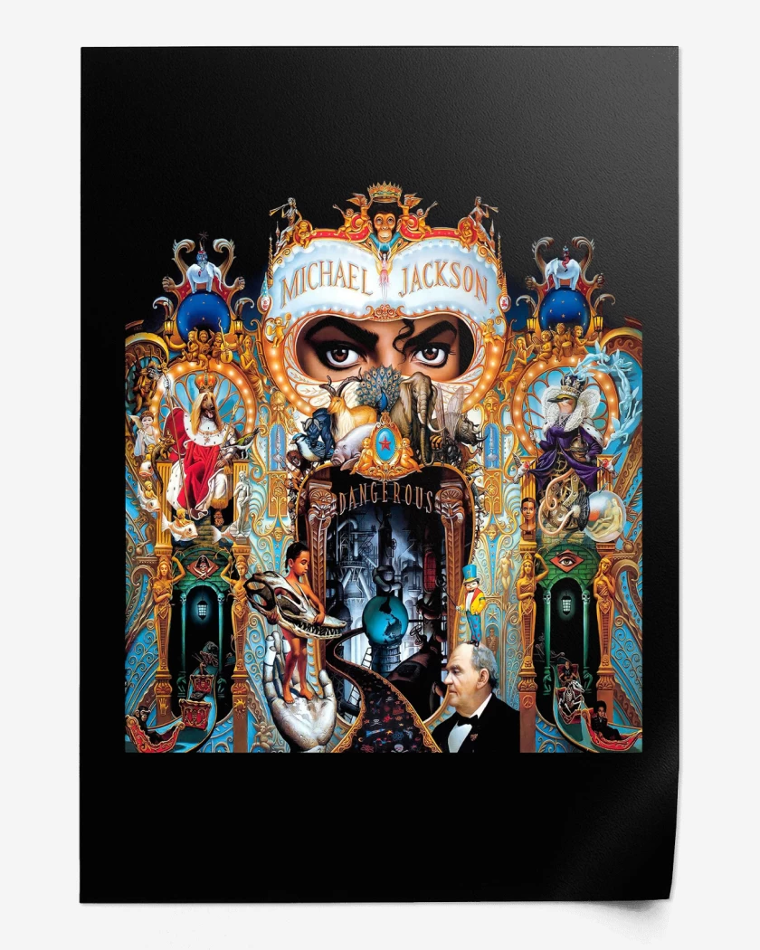 Print Michael Jackson Dangerous I