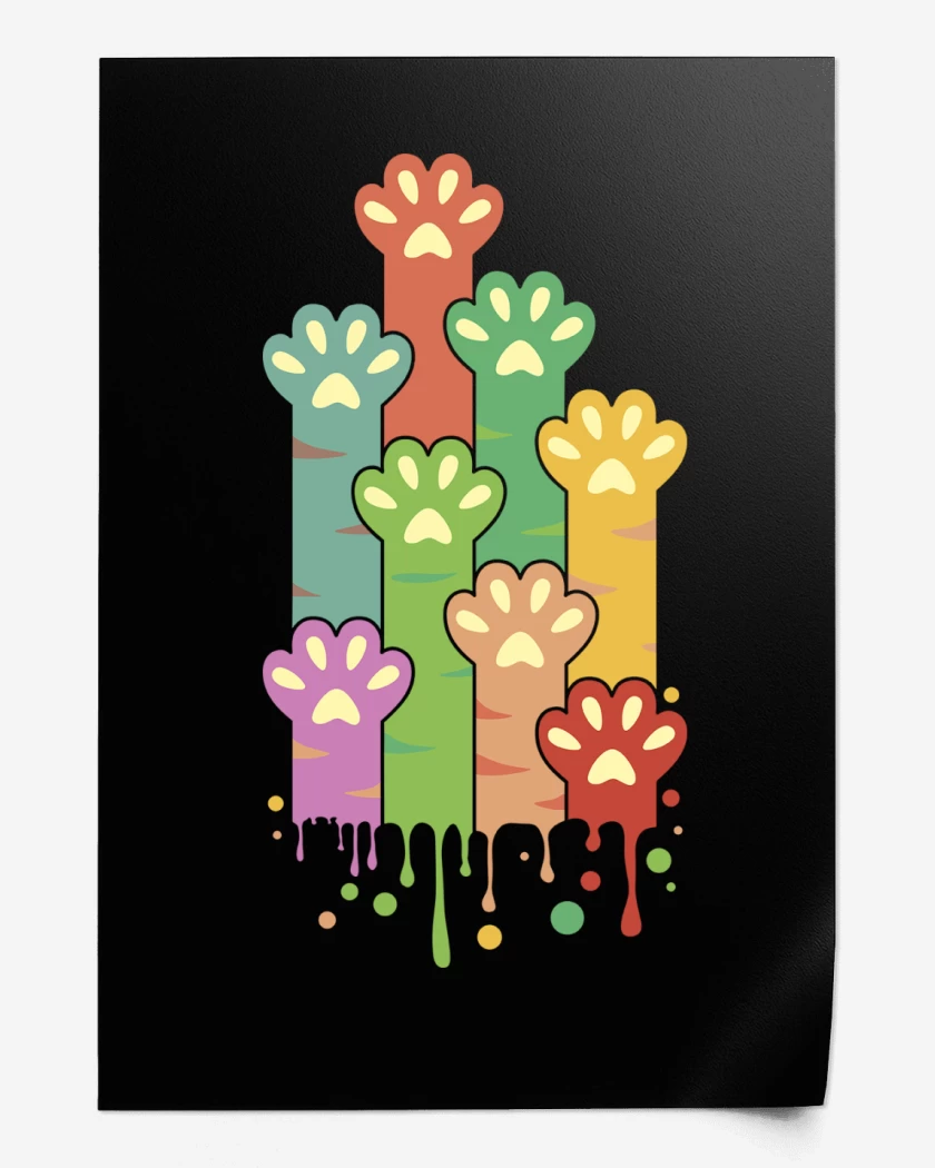 Print Patitas Gatunas