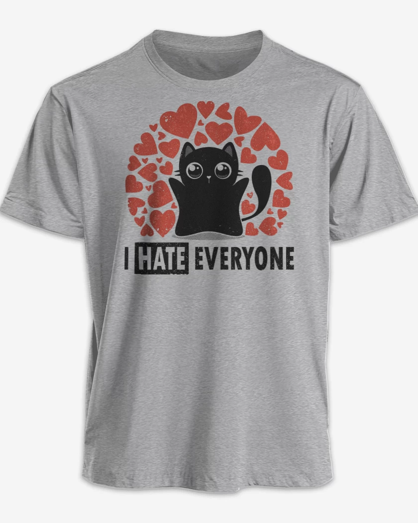 Polera I Hate Everyone
