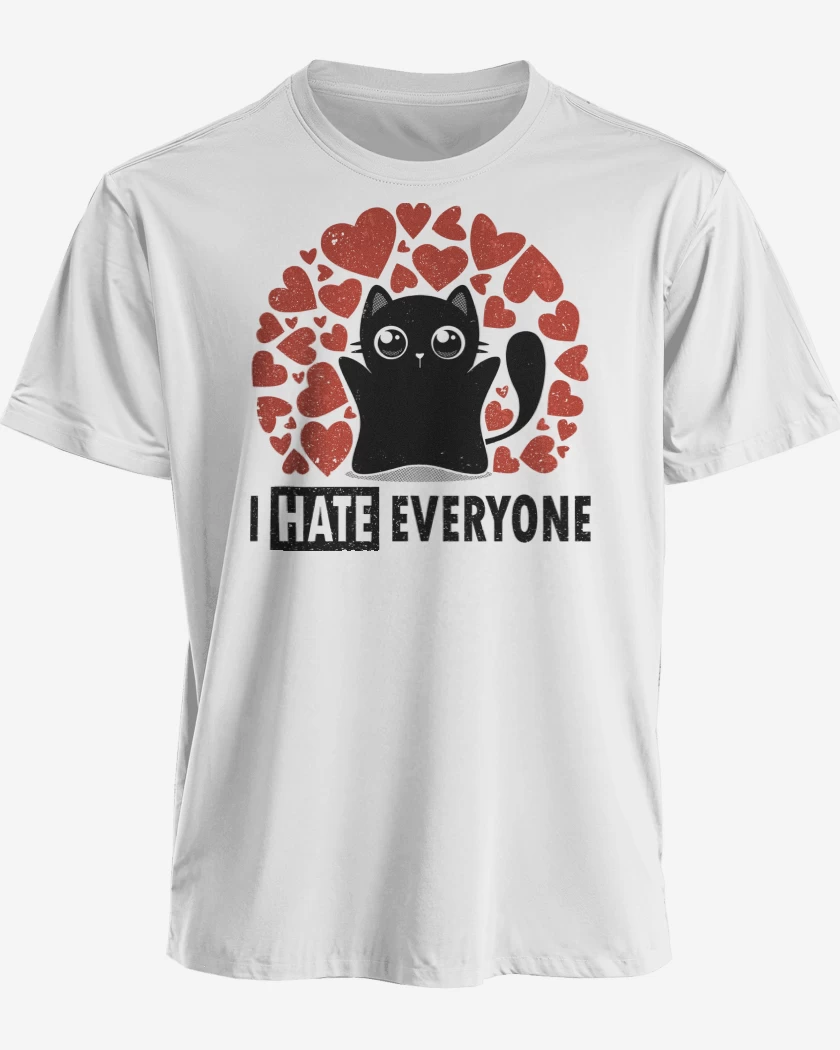 Polera premium Blanco de I Hate Everyone
