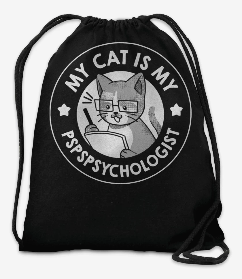 Mochila Negro de Pspspsicologo