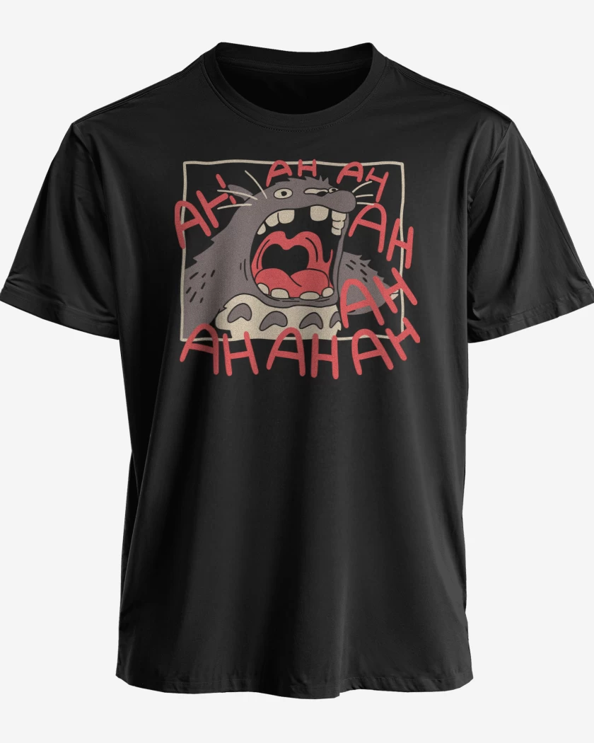 Polera Negro de TOTORO RISA