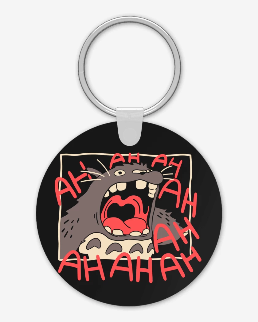 Llavero Negro de TOTORO RISA