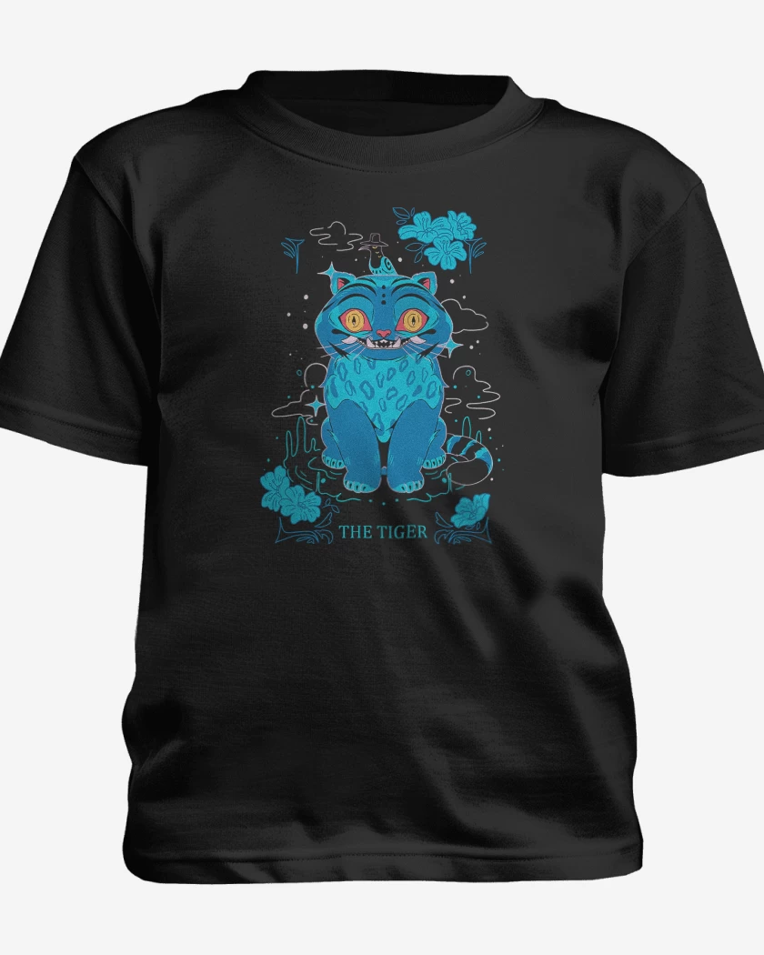 Polera de niño Negro de El Tigre 