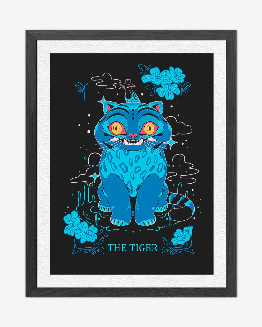 Cuadro decorativo Negro de El Tigre 