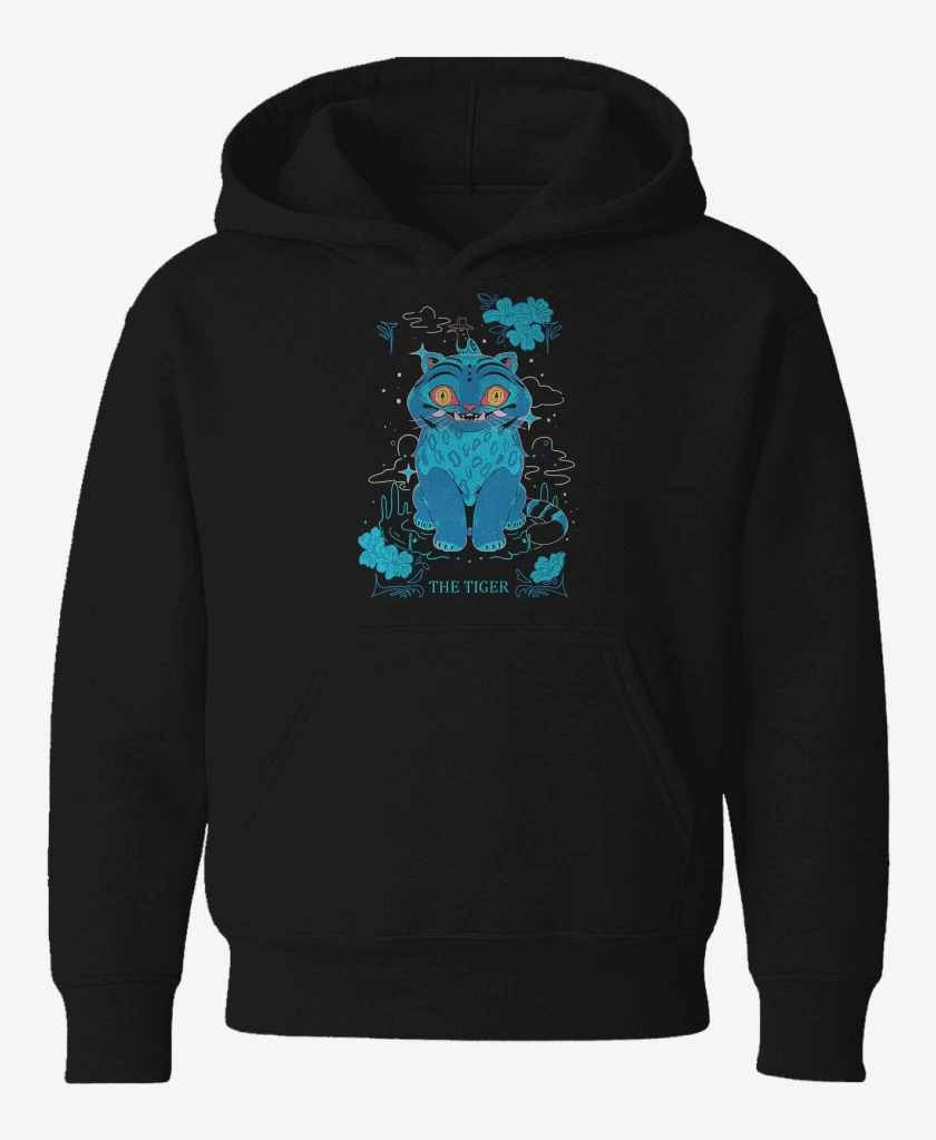 Poleron de niño Negro de El Tigre 