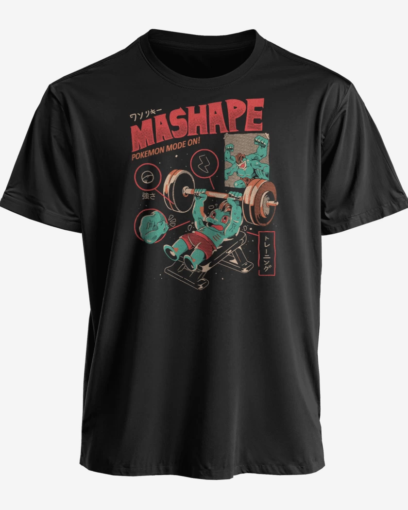 Polera Machop Gym