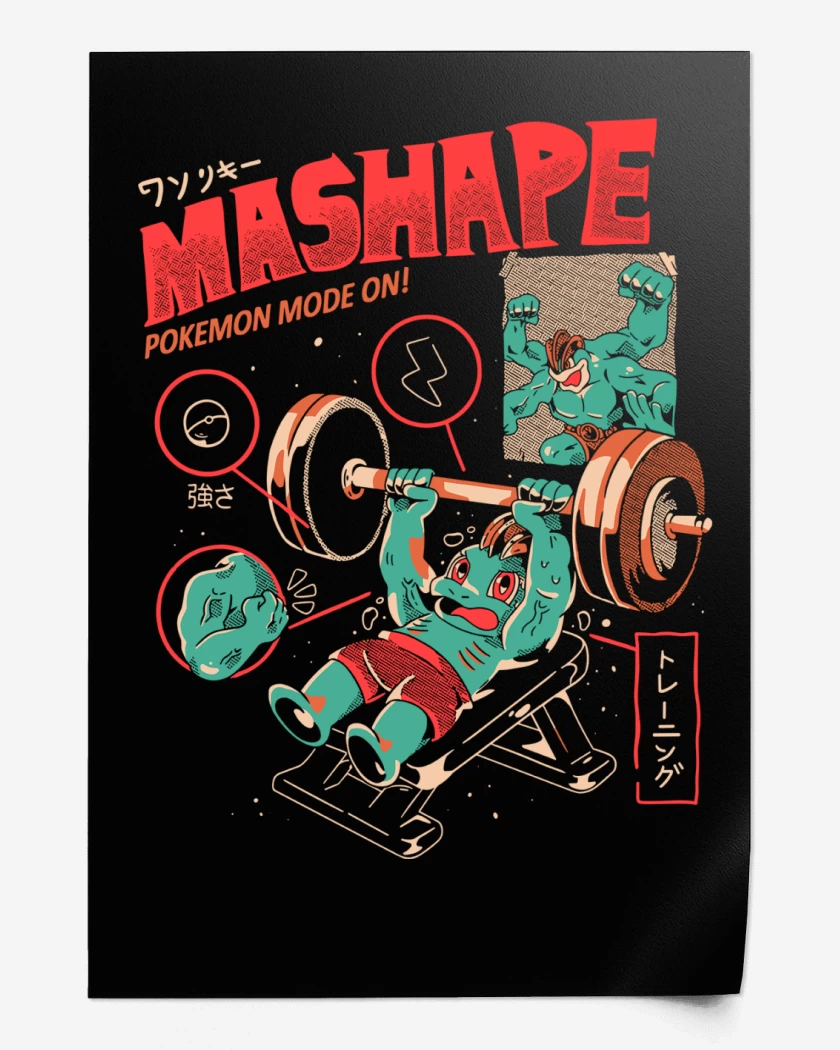 Print Machop Gym