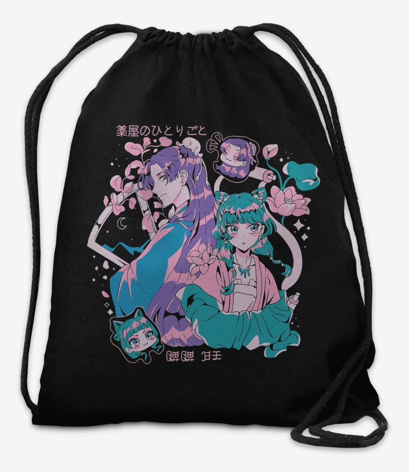 Mochila Negro de Diario de la Boticaria