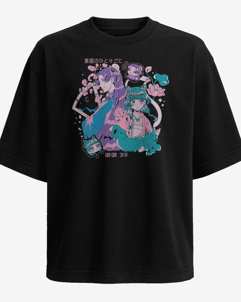 Polera Oversize Negro de Diario de la Boticaria