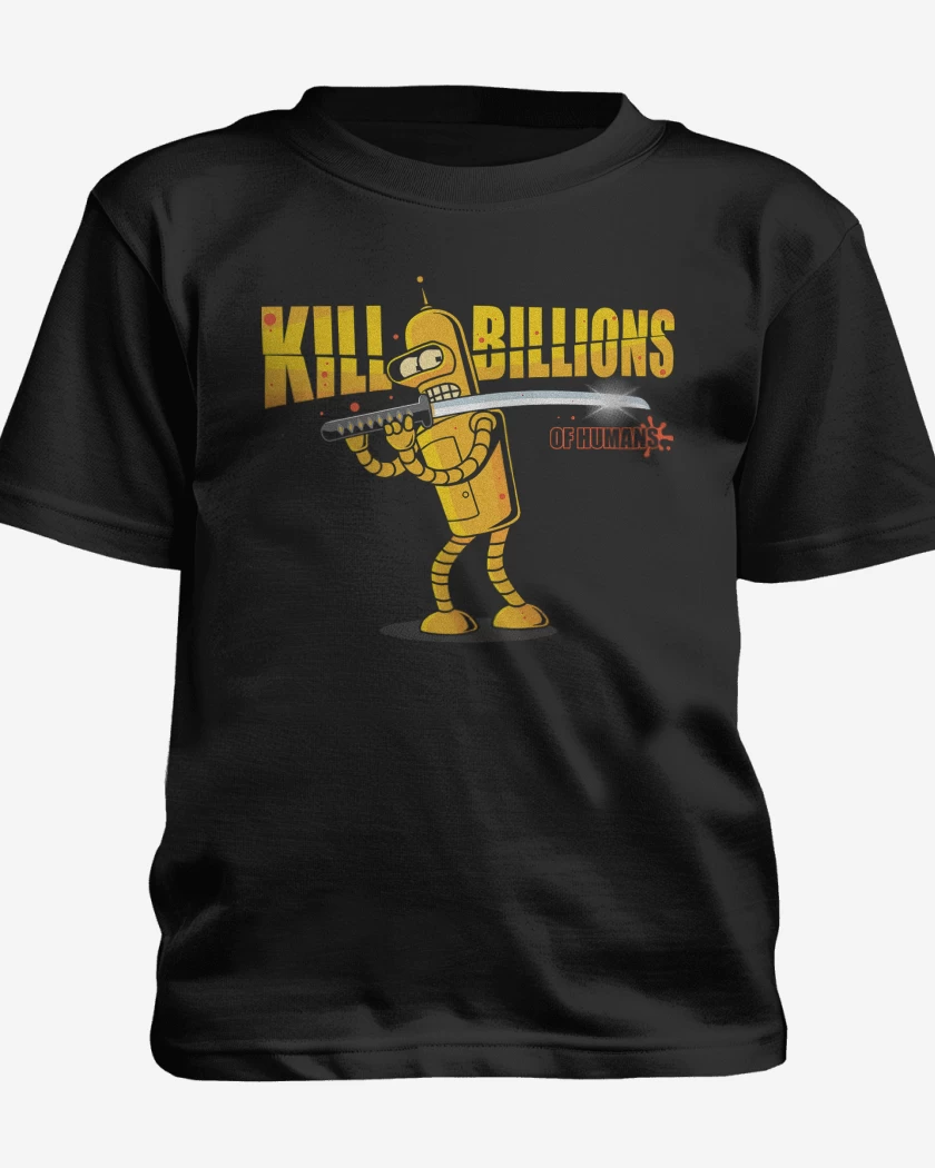 Polera de niño Negro de Kill Bender