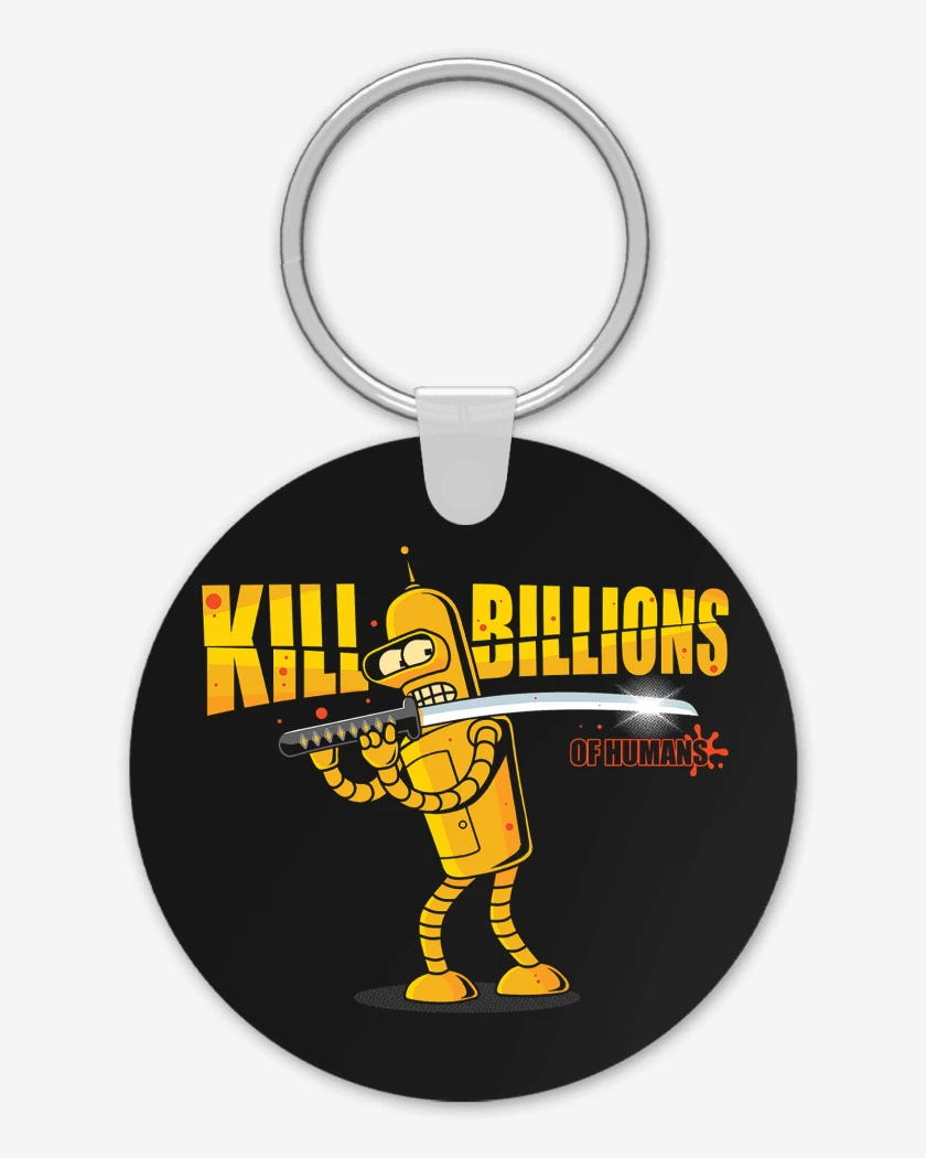Llavero Negro de Kill Bender