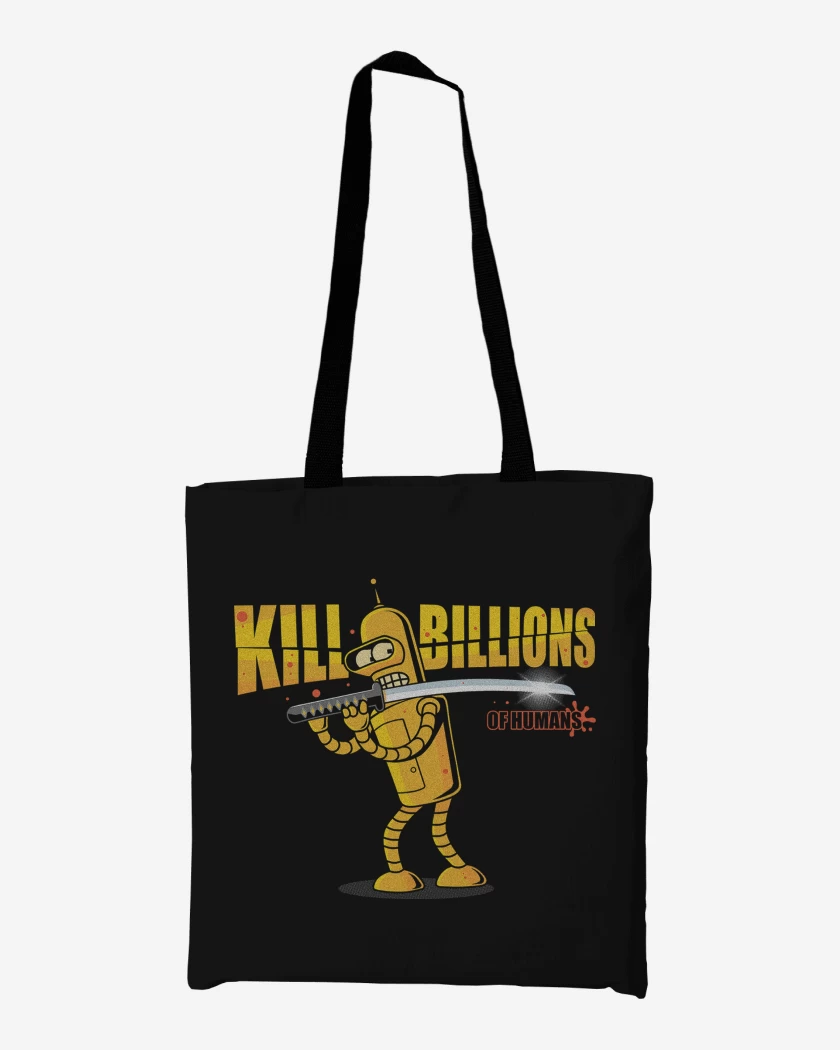 Totebag Negro de Kill Bender