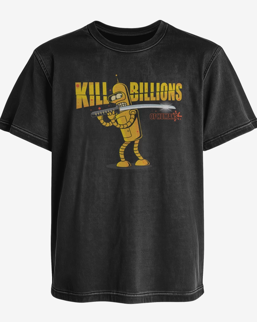 Polera desgastada Kill Bender