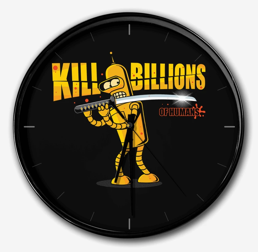 Reloj Negro de Kill Bender